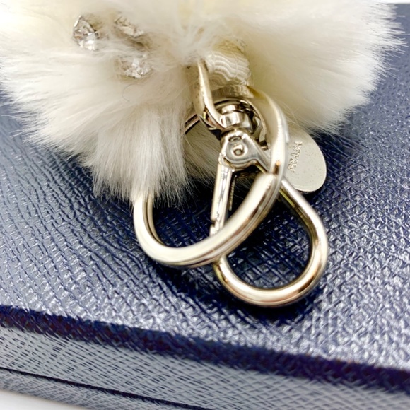 PRADA Mohair Snow Queen Bear keyring/bag charm - Picture 7 of 8